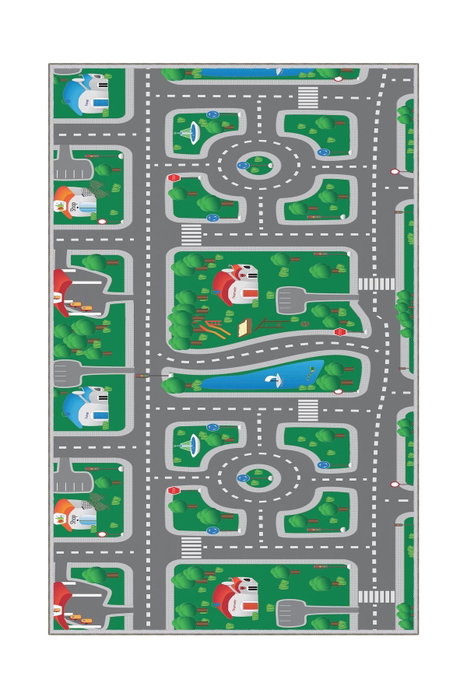 Conceptum Alfombra para Pasillo 100 x 150 cm Multicolor